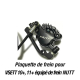 Plaquette de frein métallique ZEIT pour trottinette électrique VSETT 10+ et 11+ équipé de frein NUTT