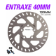 Disque frein 130 mm - 5 trous - Entraxe 40mm