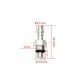 Connecteur de purge M6 pour freins hydrauliques vélo, VTT, trottinette électrique