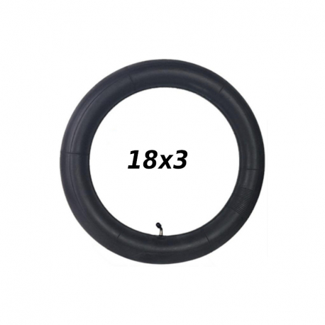 Chambre à air gyroroue, roue électrique - 18x3 - valve 45°
