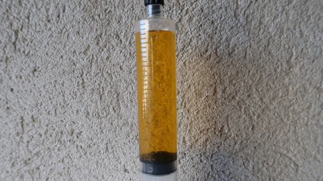 Remplissage seringue avec huile DOT4 ou 5.1