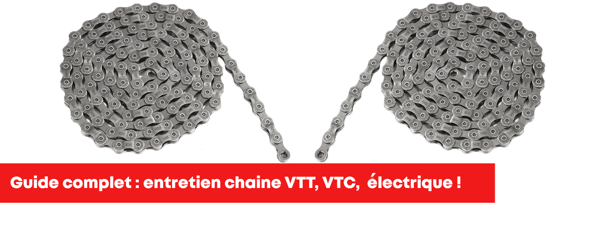 Comment entretenir sa chaîne VTT, VTC, vélo électrique ?
