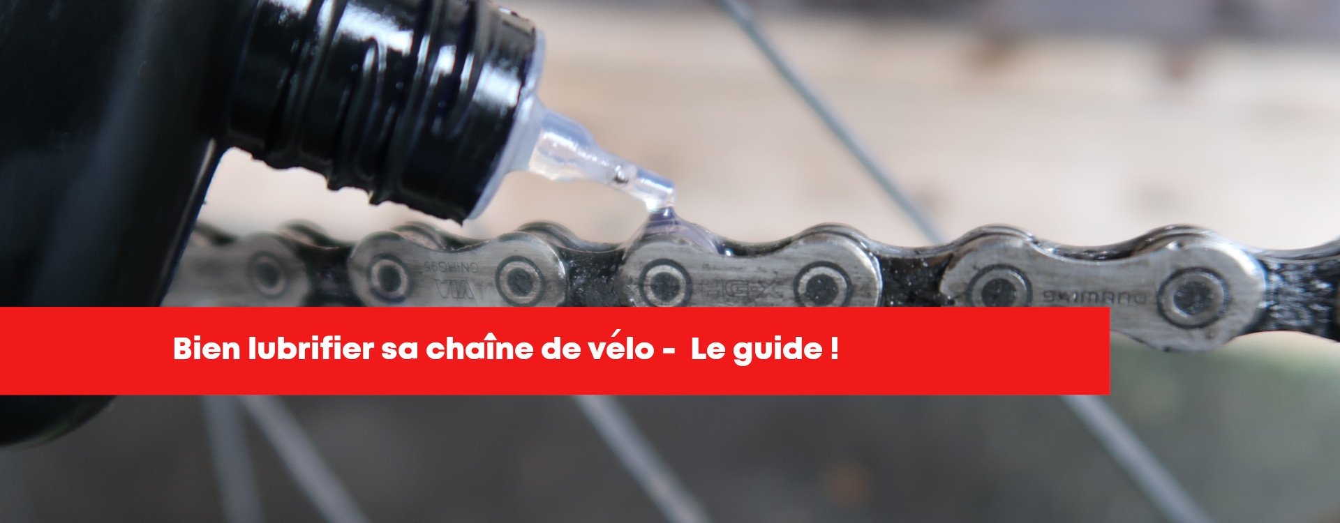 Graisser - lubrifier votre chaîne vélo - Notre guide
