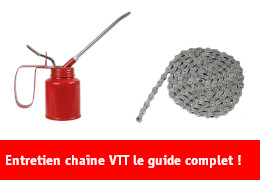 Comment entretenir sa chaîne VTT, VTC, vélo électrique ?