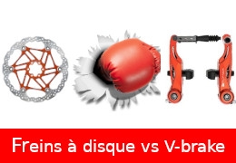 Match : Freins à disque VTT vs V-brake